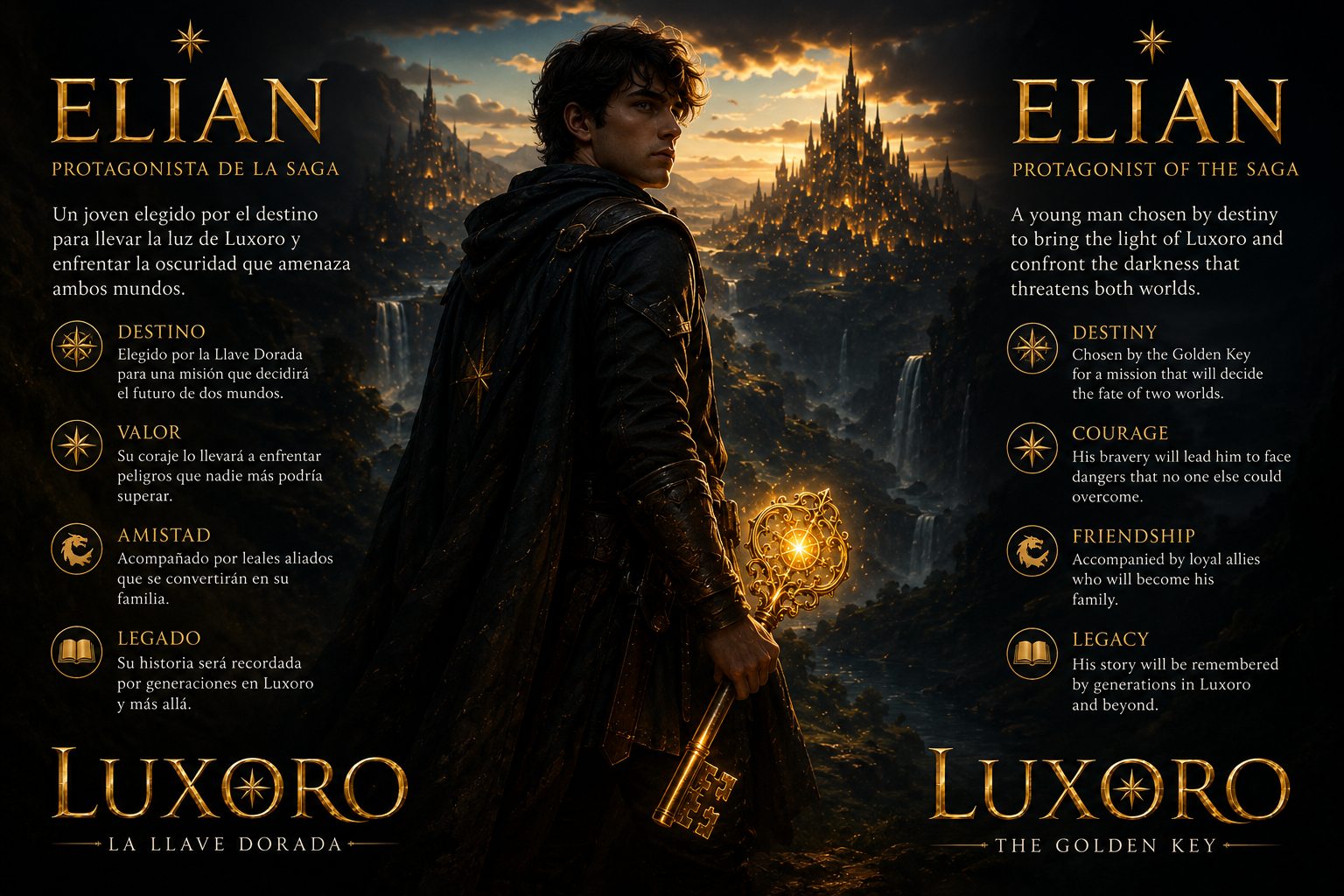 Luxoro: La Llave Dorada / The Golden Key — La ciudad que el mundo borró a propósito