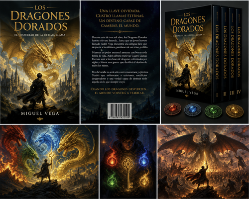 Dragones Dorados / Golden Dragons — 3,000 años dormidos. Ya despertaron.