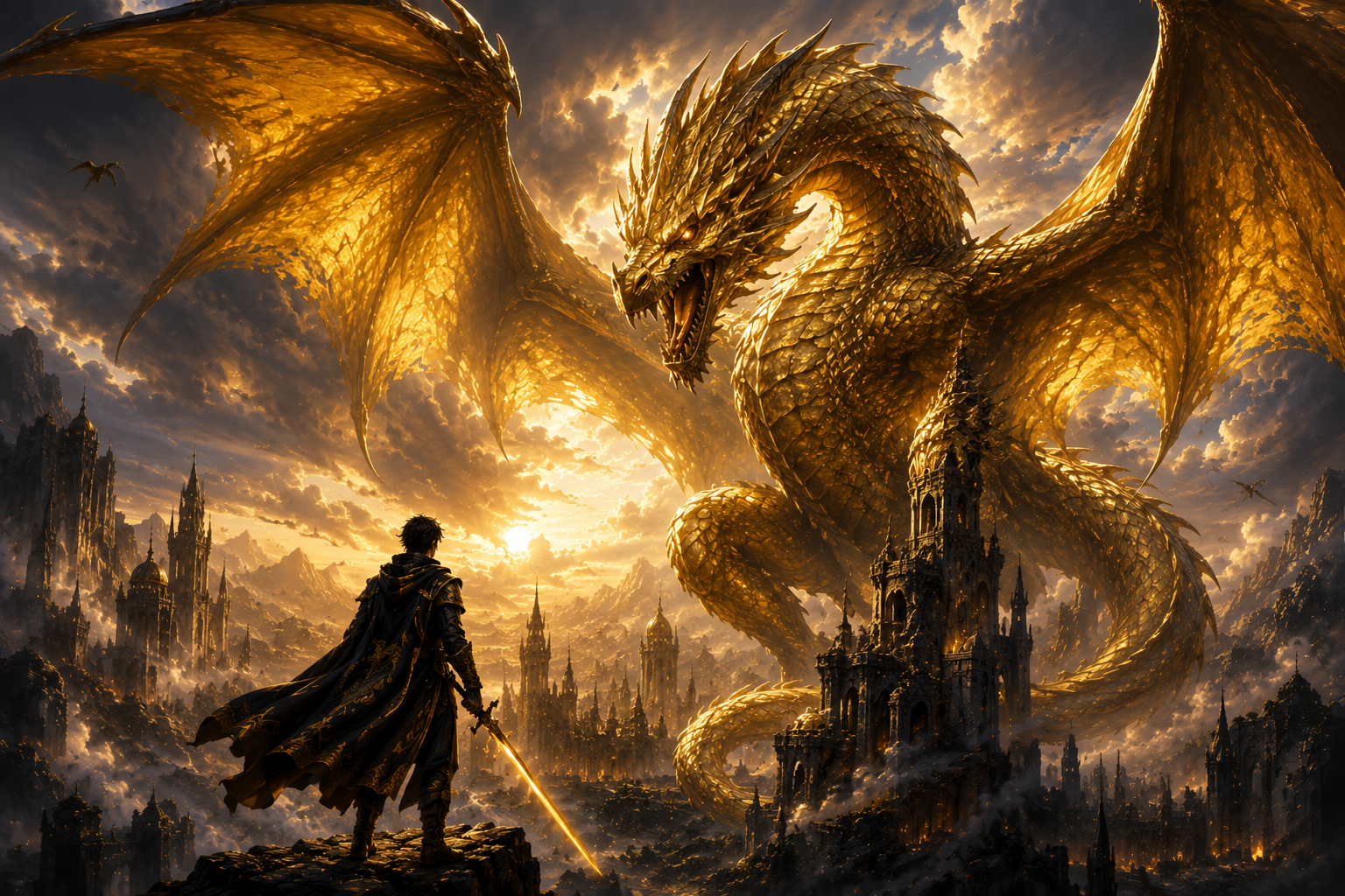Dragones Dorados / Golden Dragons — 3,000 años dormidos. Ya despertaron.